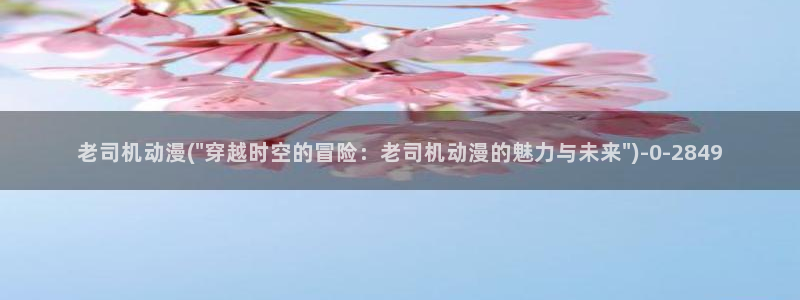 h动漫：老司机动漫(\